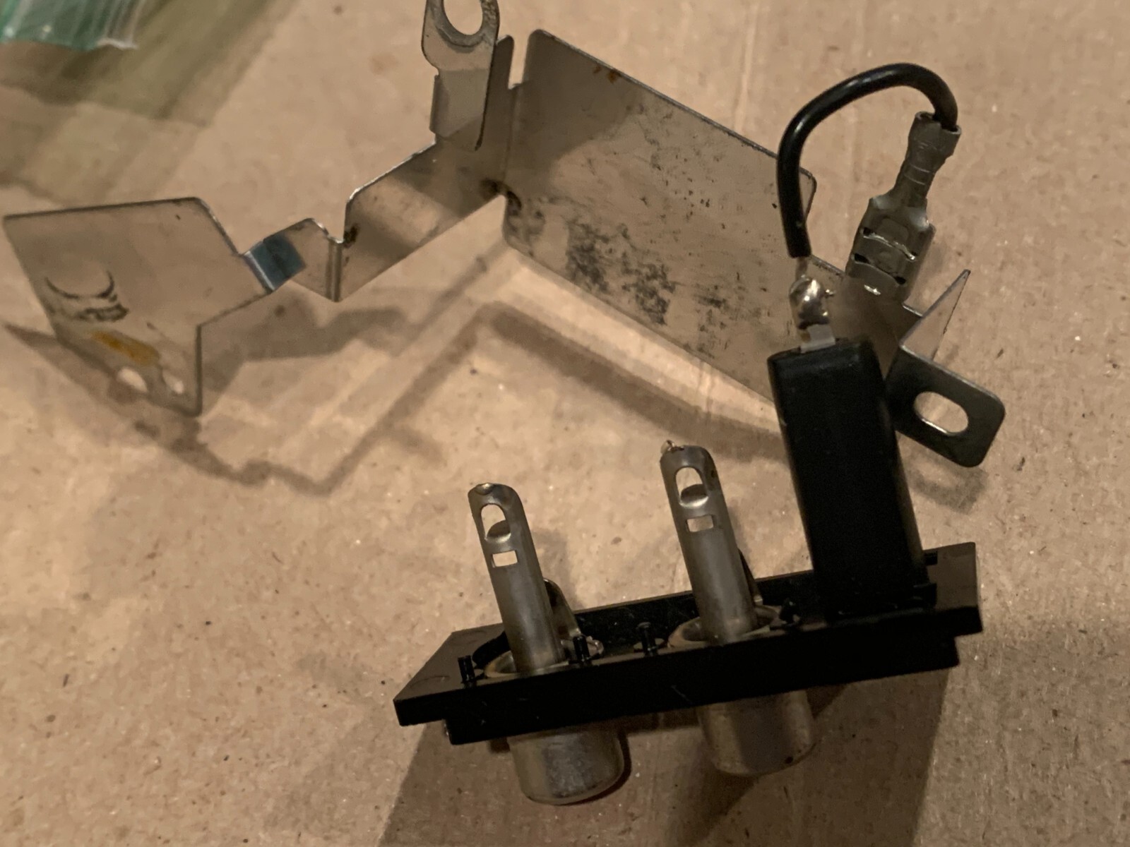 Technics SL-Q350 Vintage Stereo Turntable Parting Out – RCA Input Assembly