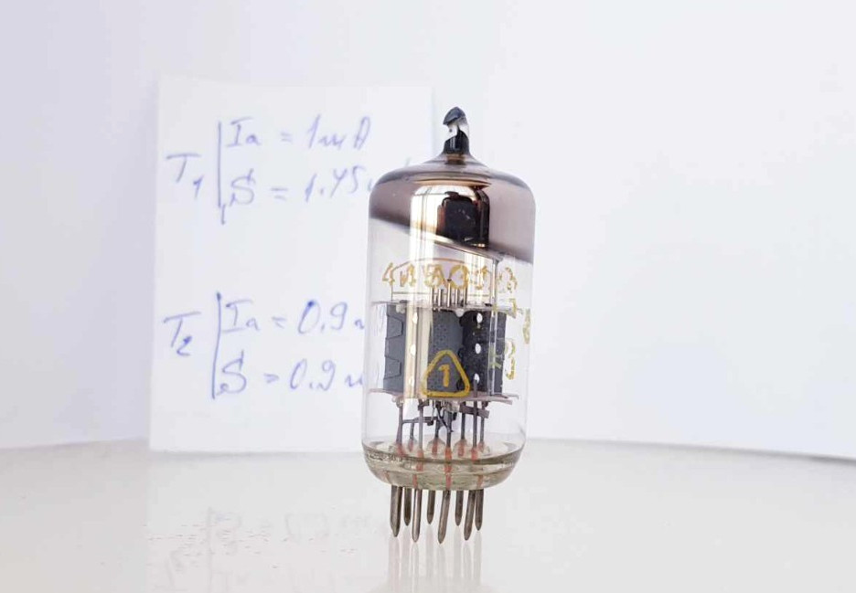 1 x TESTED ECC83 RFT RWN Audio Tubes 12AX7 ECC803S Double Triode