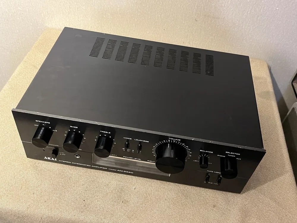 AKAI AM-2350 Rare Vintage Integrated Amplifier Warranty Tested Hi-Fi