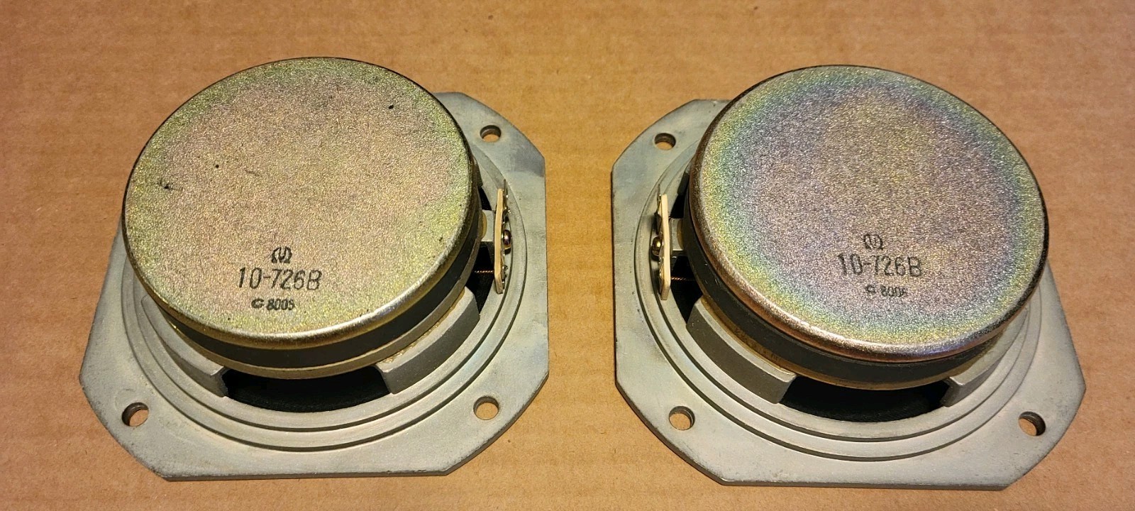 Vintage Pioneer HPM 60 HPM 100 Midrange Speaker 10-726B Matched PAIR / Tested