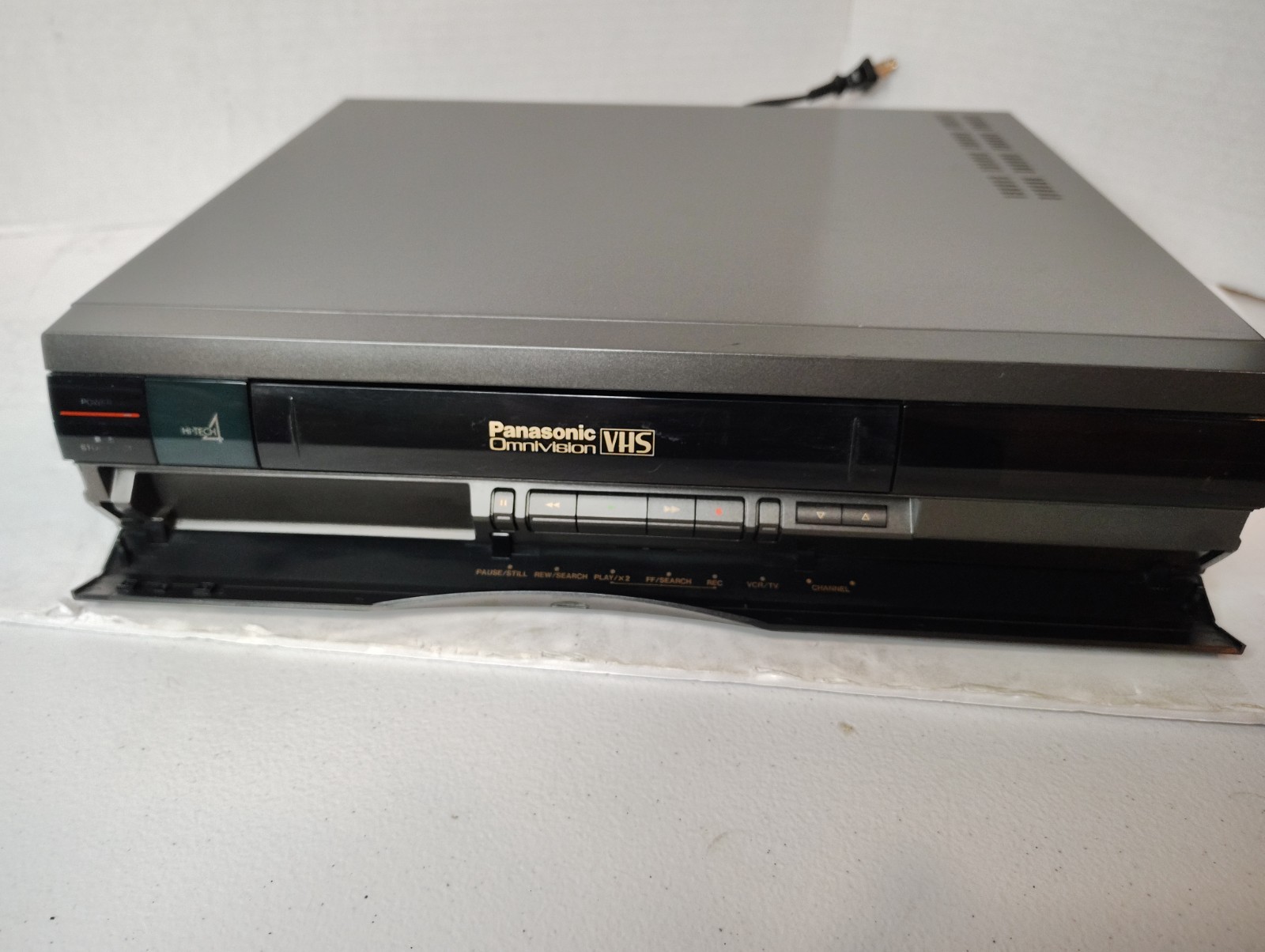 Panasonic OmniVision PV-4010 Hi-Fi 4-Head VCR VHS Vintage Works