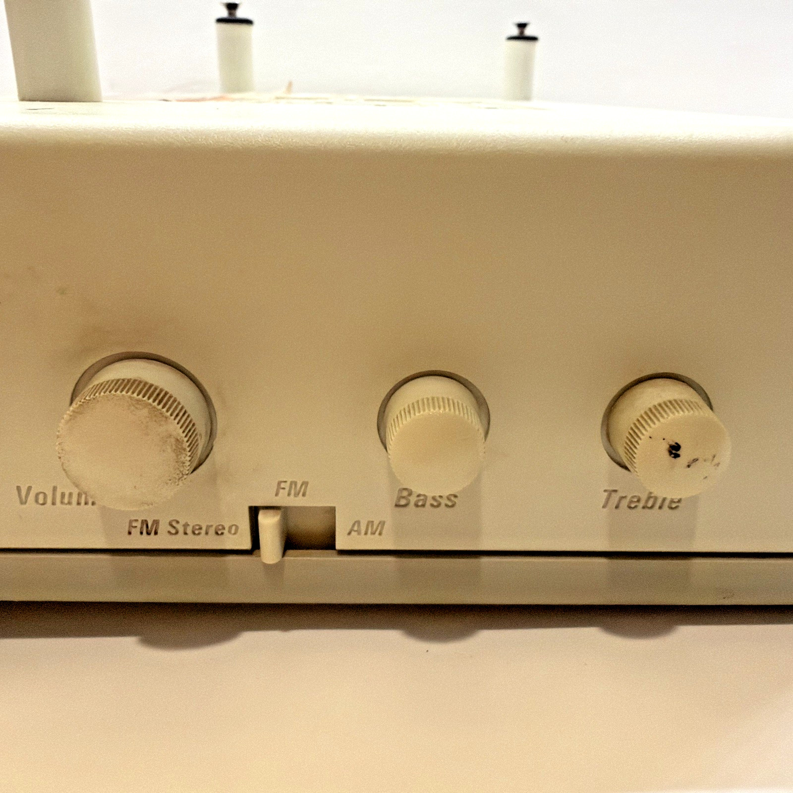 GE Spacemaker 7-4275A AM/FM RADIO Cassette Player Under Cabinet Kitchen Vtg
