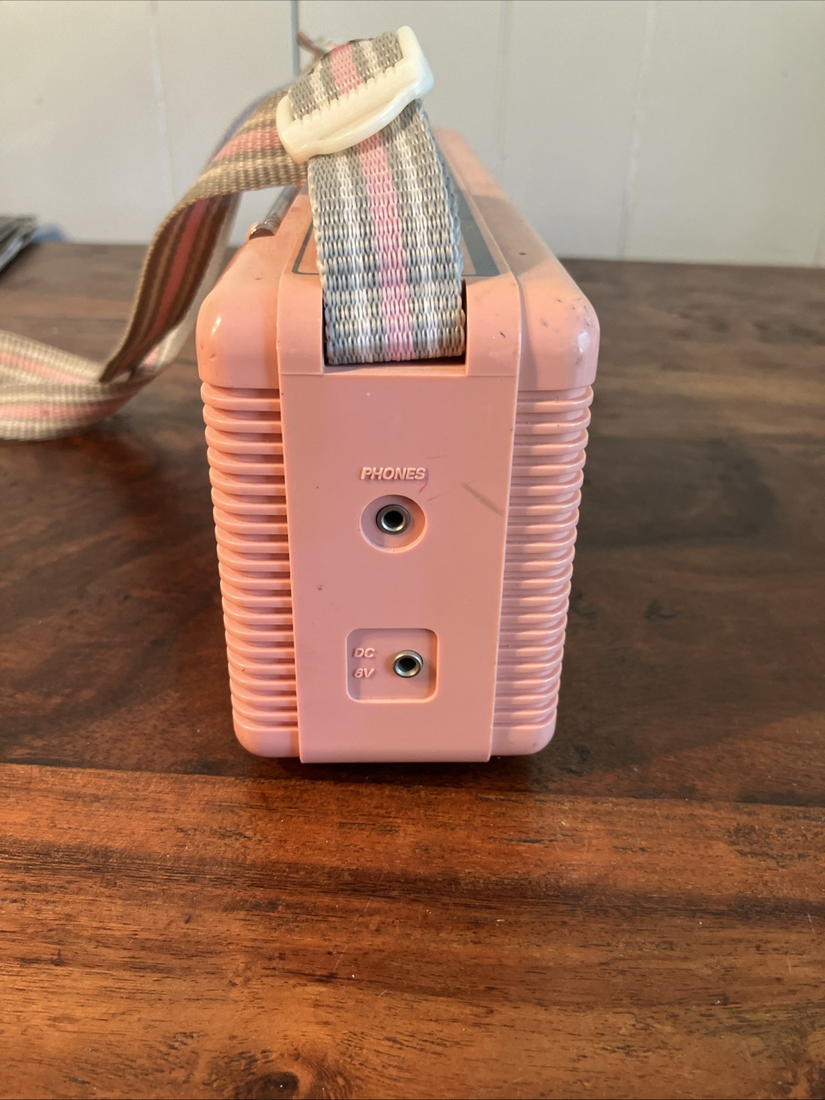 1980s Color Tunes Sound Design Pink 4617 Radio Cassette Boombox