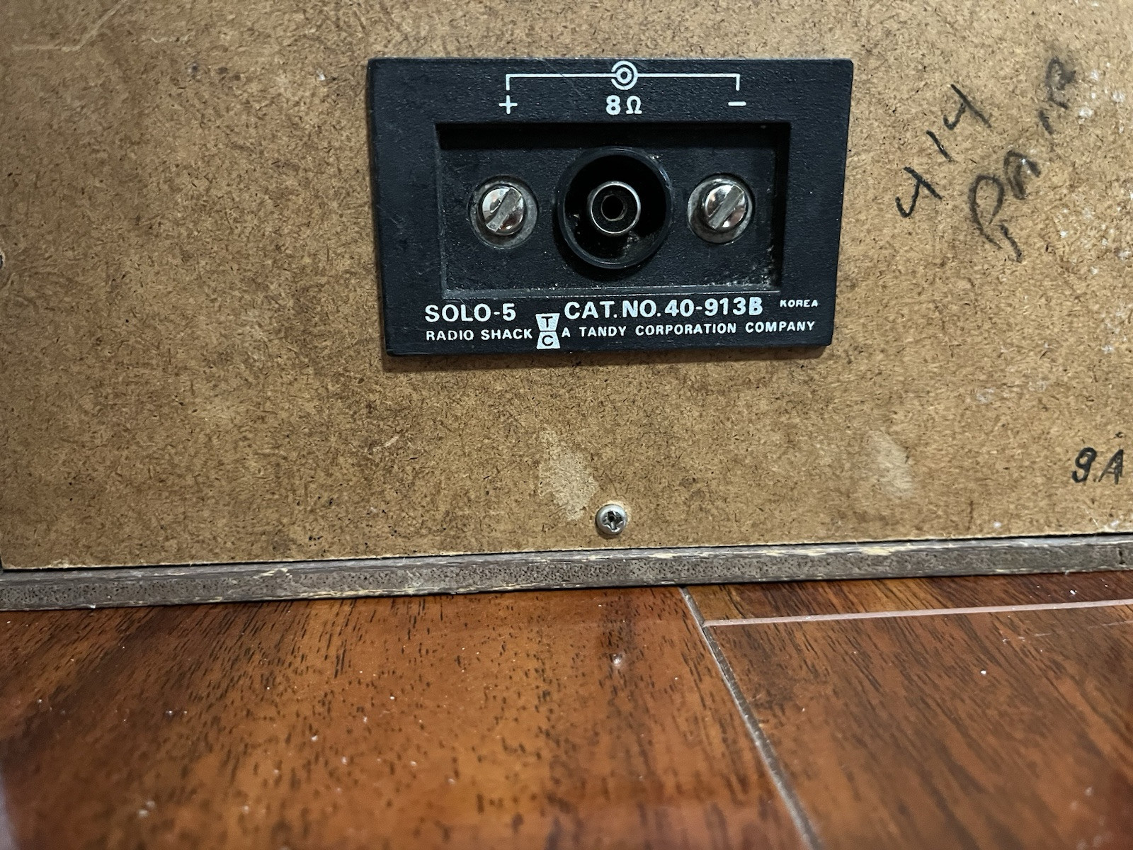 Vintage Radio Shack SOLO-5 5″ Full Range Speakers