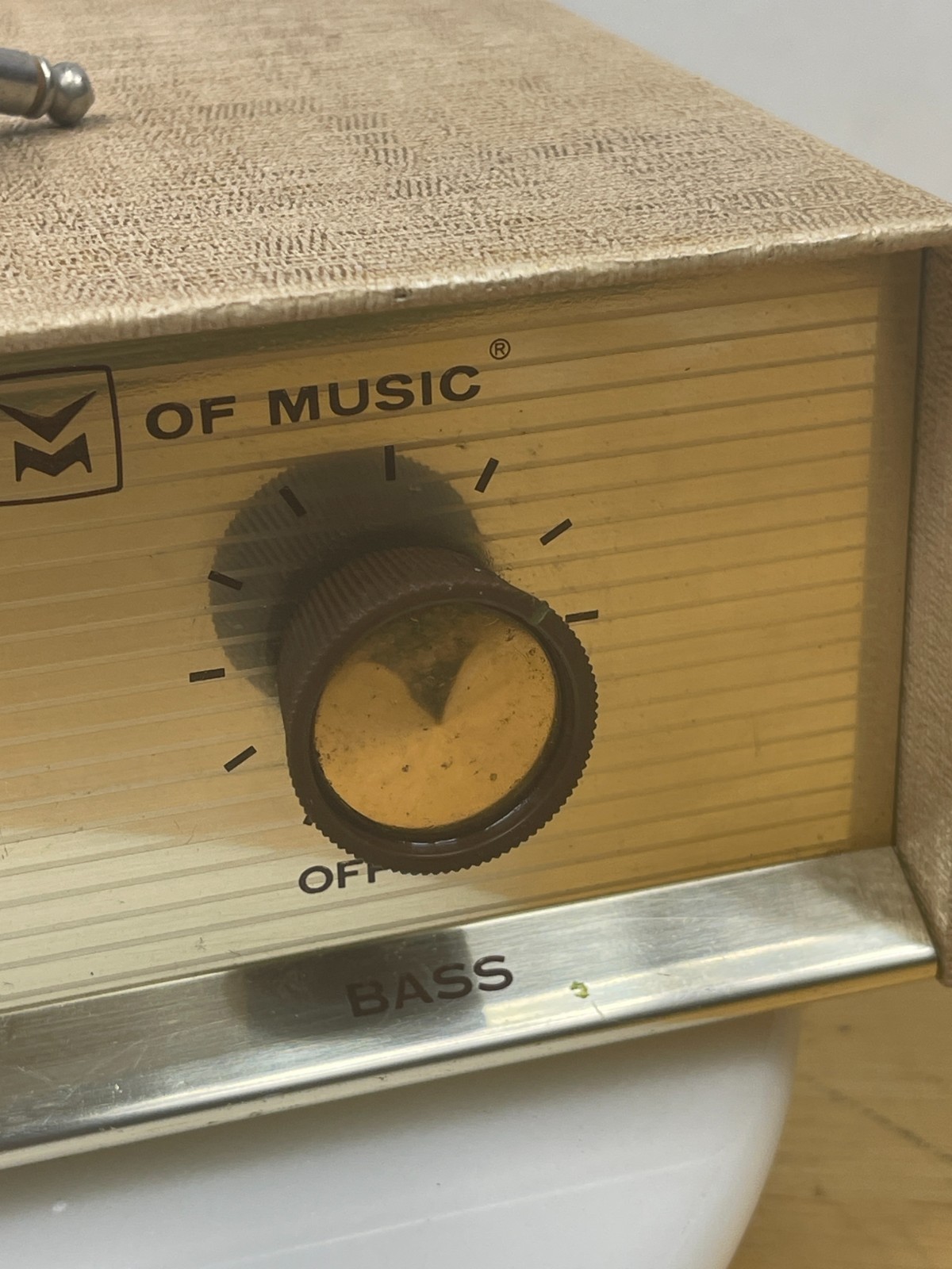Vintage V-M Voice of Music 1450 Tube Mono Amplifier Powers On Phono Mic EL84