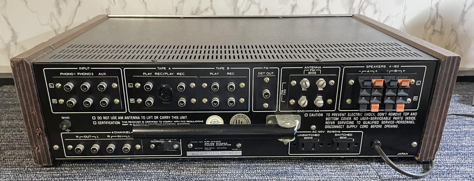 Vintage Kenwood KR-4400 Stereo Receiver