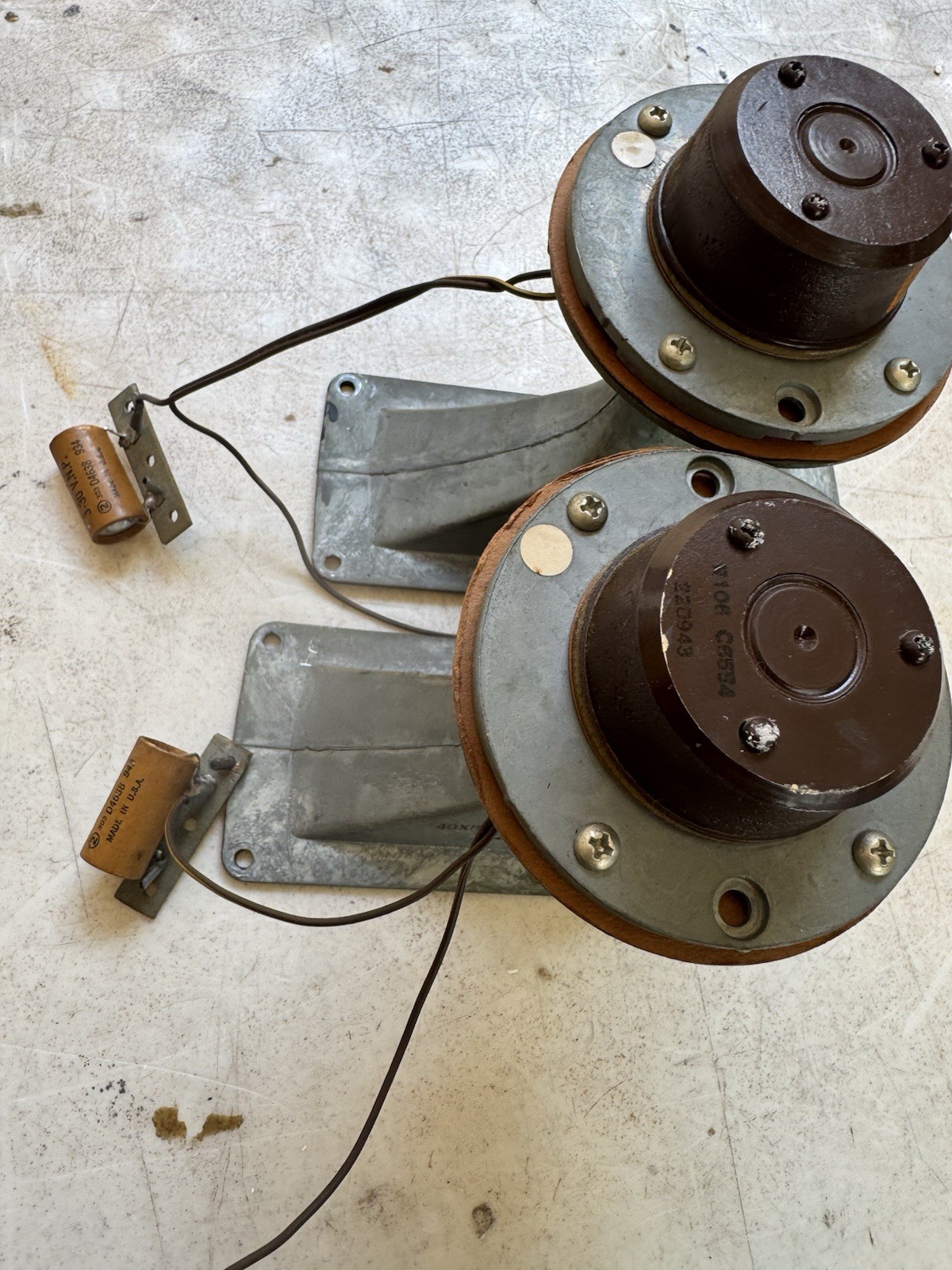 Jensen alnico horns 16 ohm