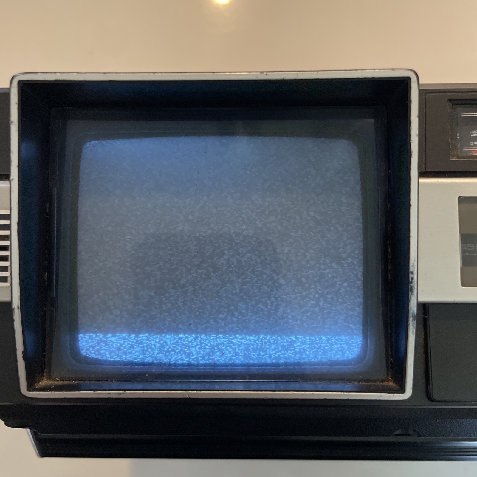 VTG 1979 PANASONIC TR-4001P Tv/Radio/Cassette Recorder W/ Power Adpt TESTED READ