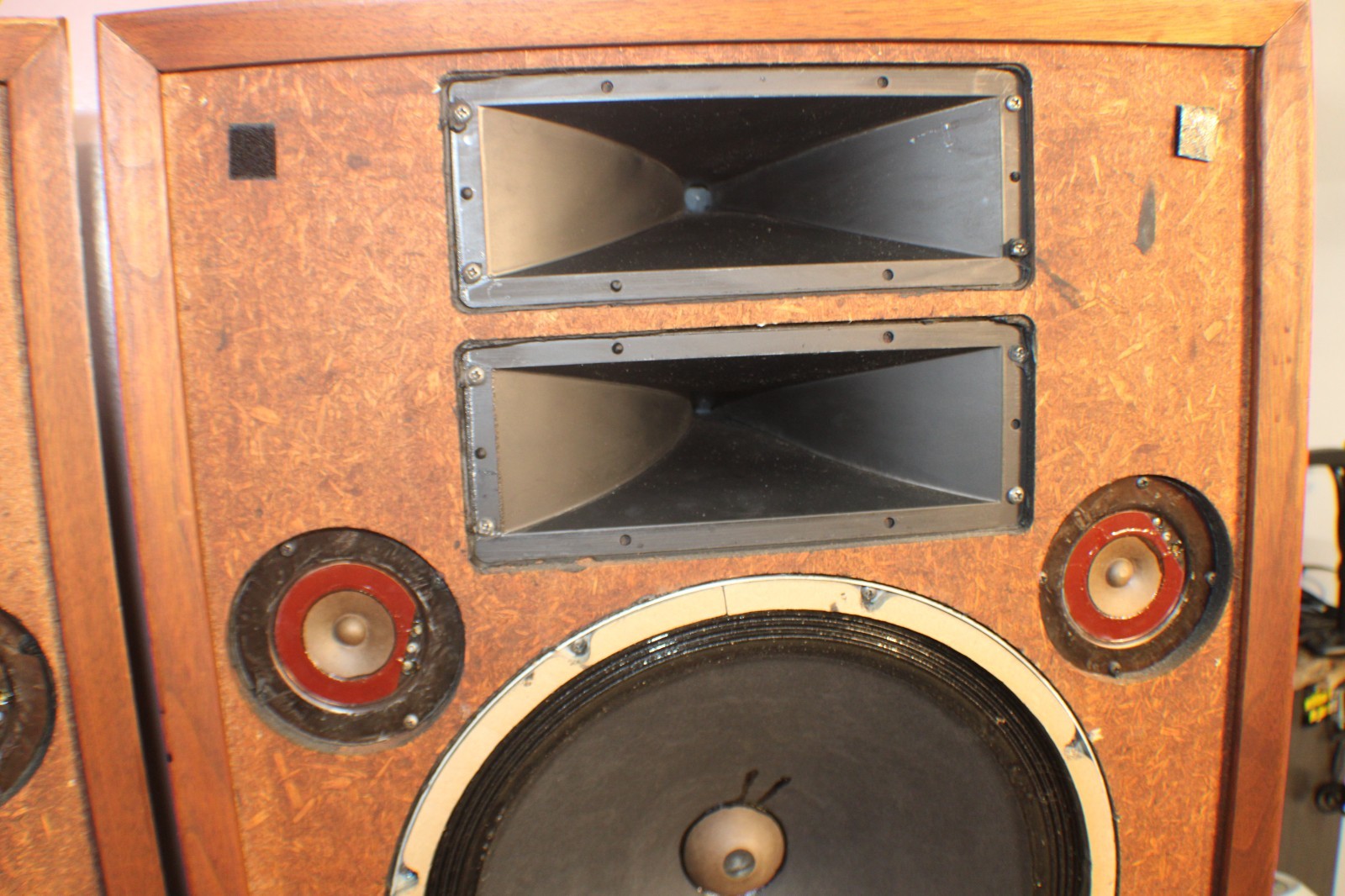 RARE! Pair of 1972 Audio 15 Acoustic Suspension Speakers