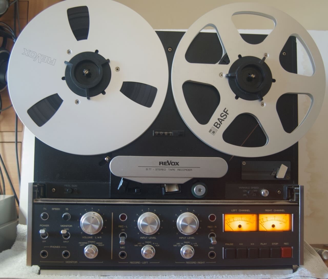 Revox B77 tape recorder HS Half track