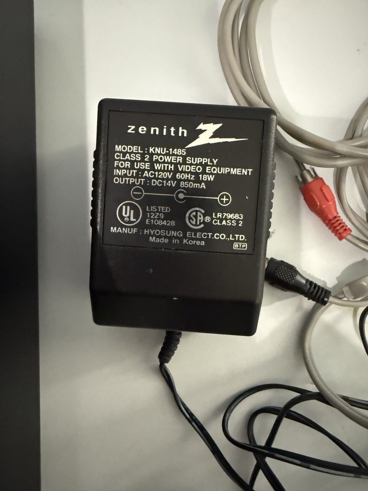 Zenith / VCP353 / VCR / Auto Tracking / Tested & Working