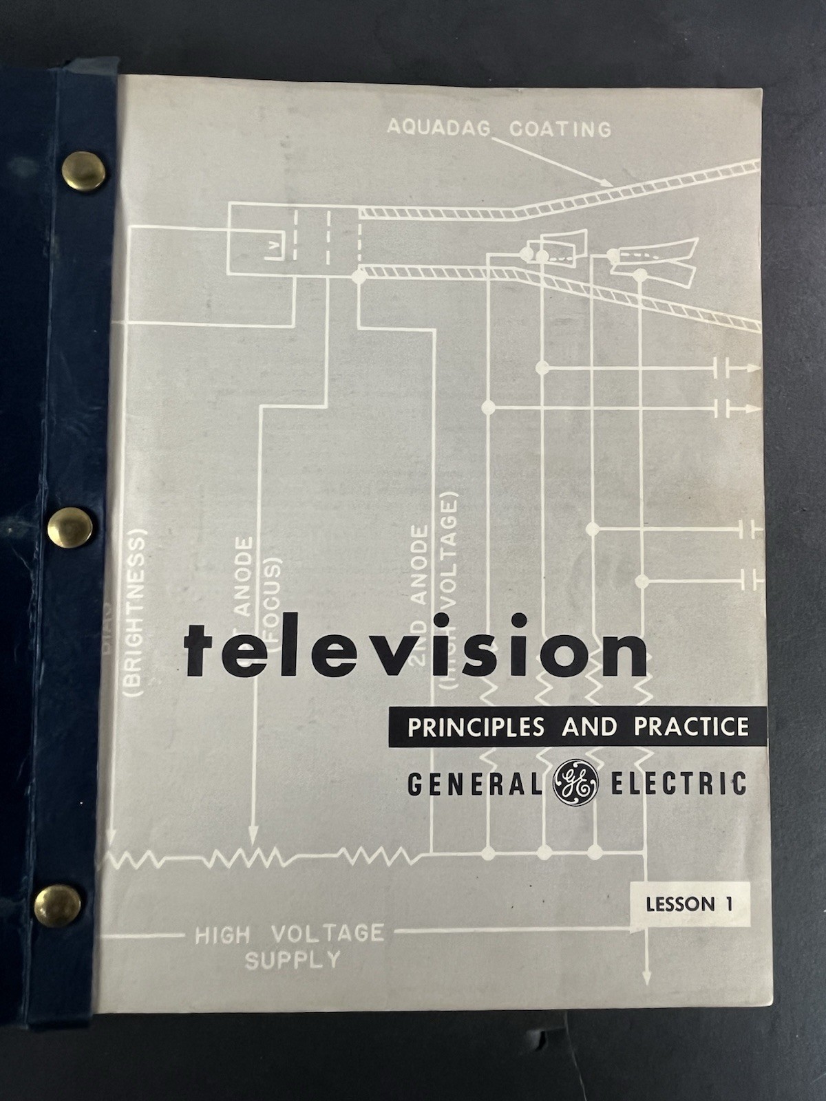 1950 GE Television Principles & Practice ~ Lessons 1-8 ~ Vintage Electronics Man