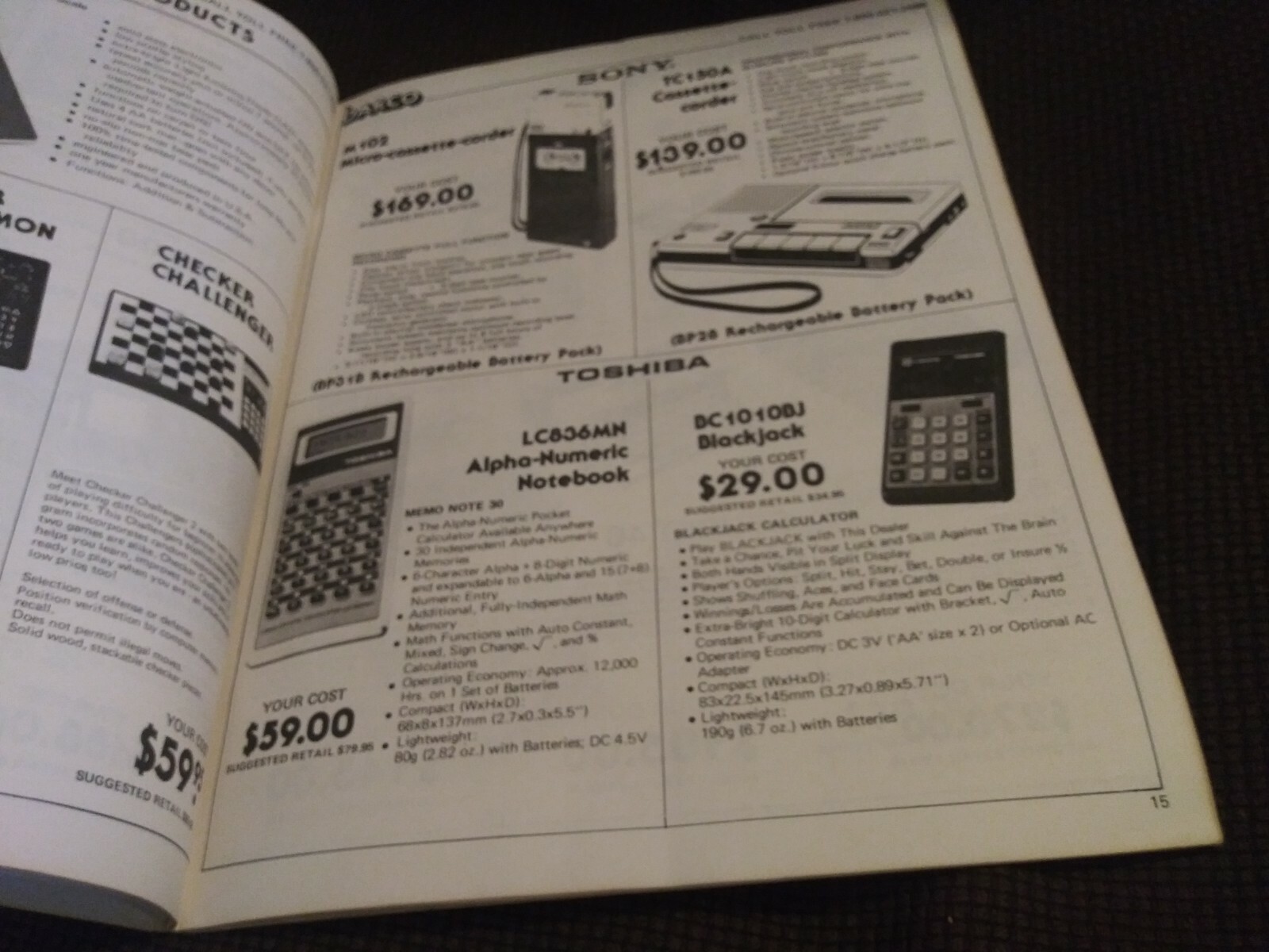 Vintage 1978 Barco Sales Electronics Catalogs Televisions Calculators Recorders