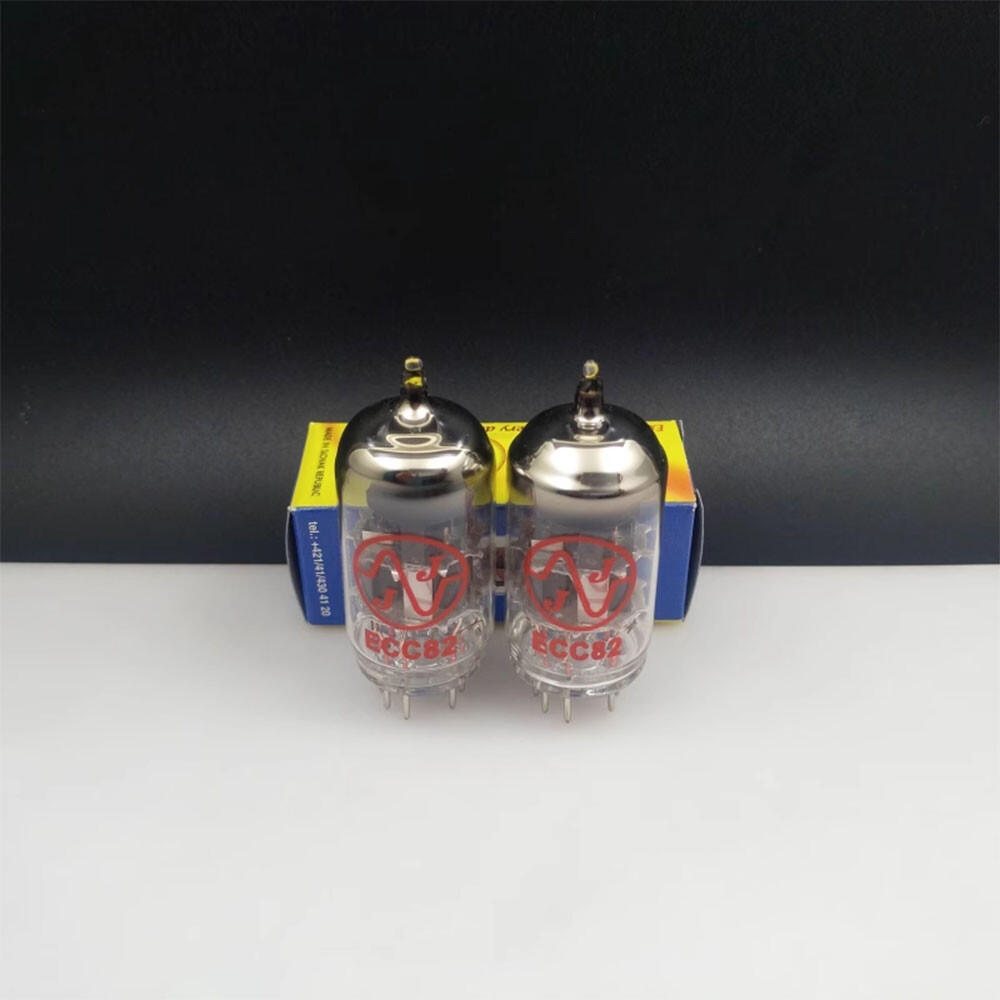 2pcs matched Audio Valve Vacuum Tube Slovakia JJ 12AU7 ECC82