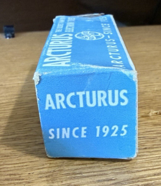 Vintage Arcturus Electronic Electron/ Vacuum Tube – 6SA7