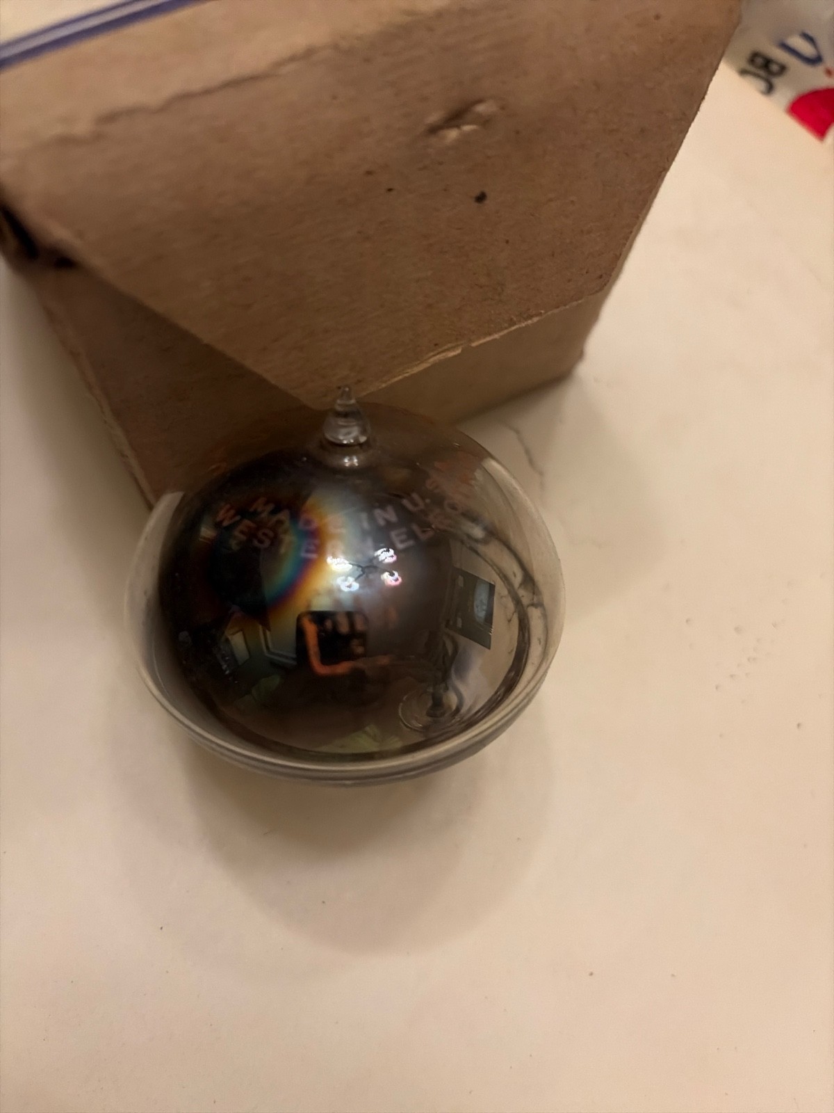 Western Electric 316A VT-191 Triode Tube Globe – Early WE Transmitting Tube