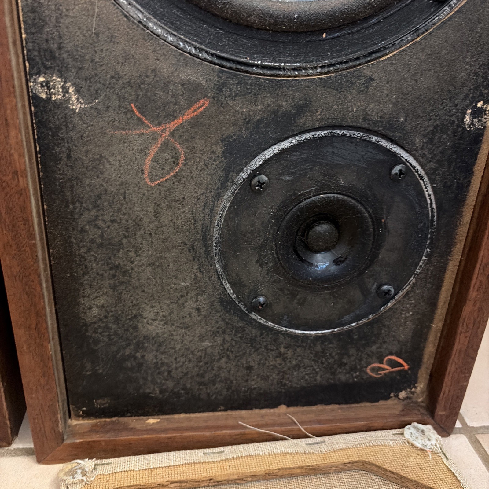 Acoustic Research AR-4X Speakers Late 60’s Classic Speakers Works