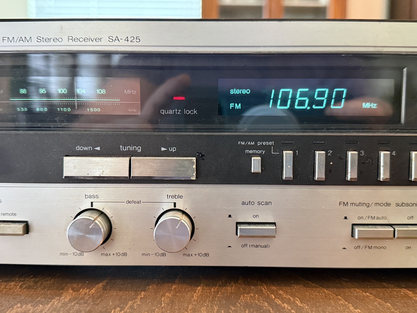 Vintage Technics SA-425 Stereo Receiver