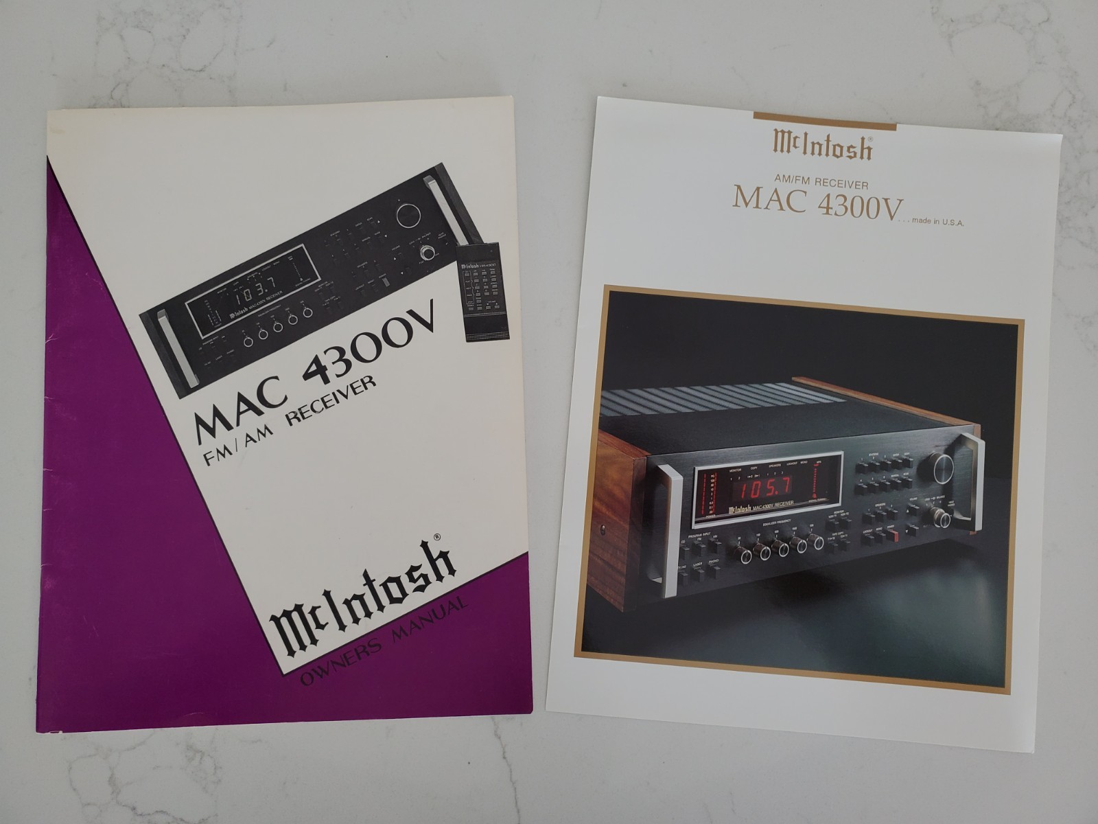 Mcintosh MAC4300V Vintage Receiver/MINT/100 WPC!