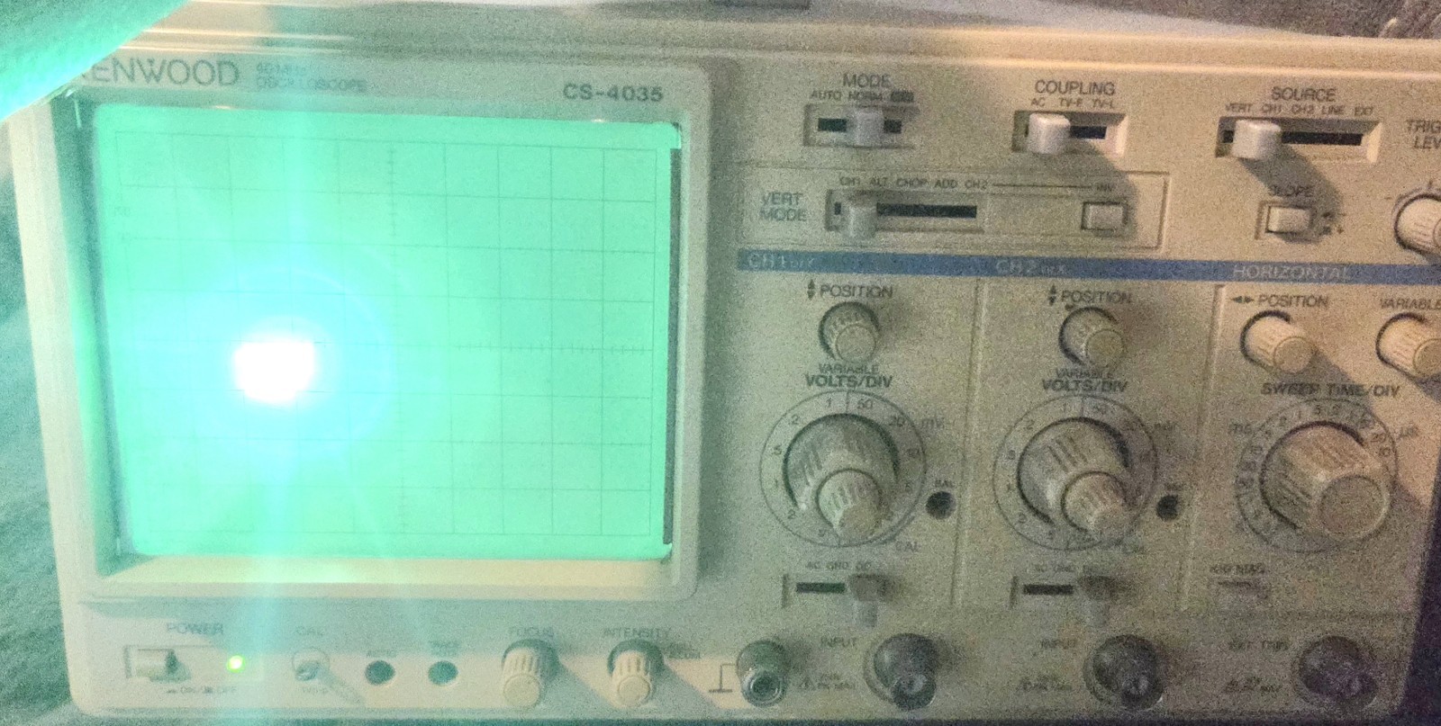 Kenwood CS4035 40MHz Scope, excellent working condition