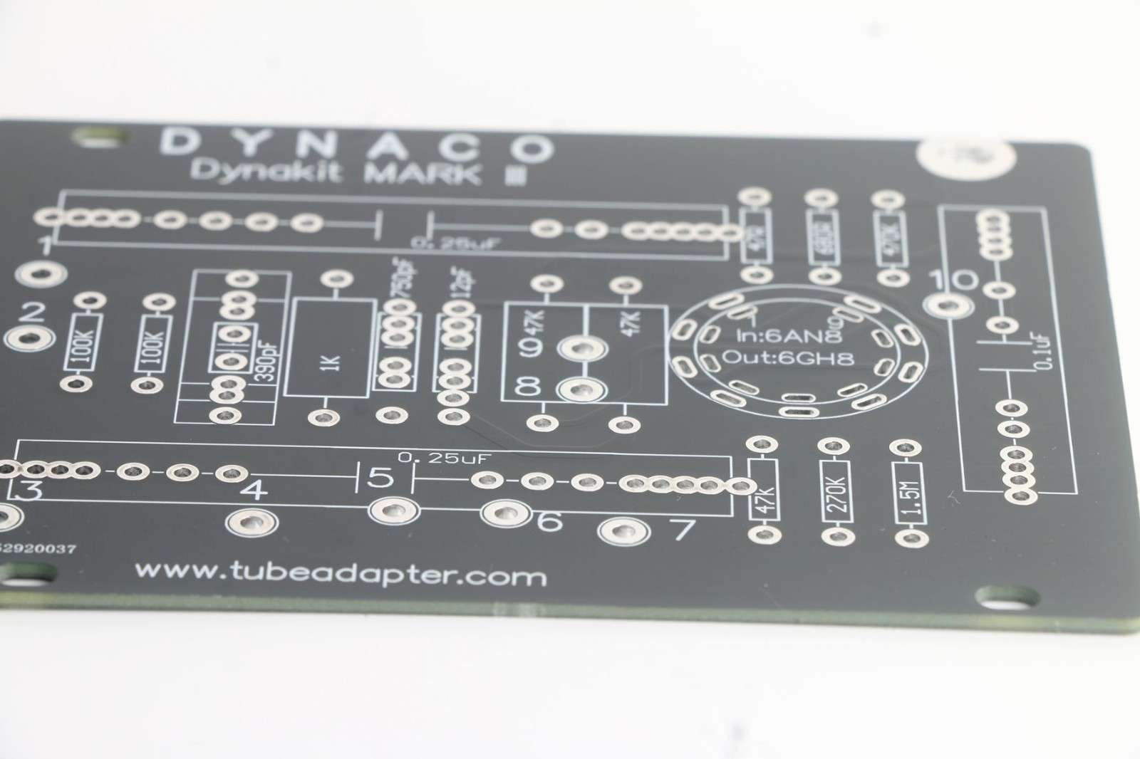 Pair 2pcs Dynaco Mark III mk3 6AN8 driver bare DIY board