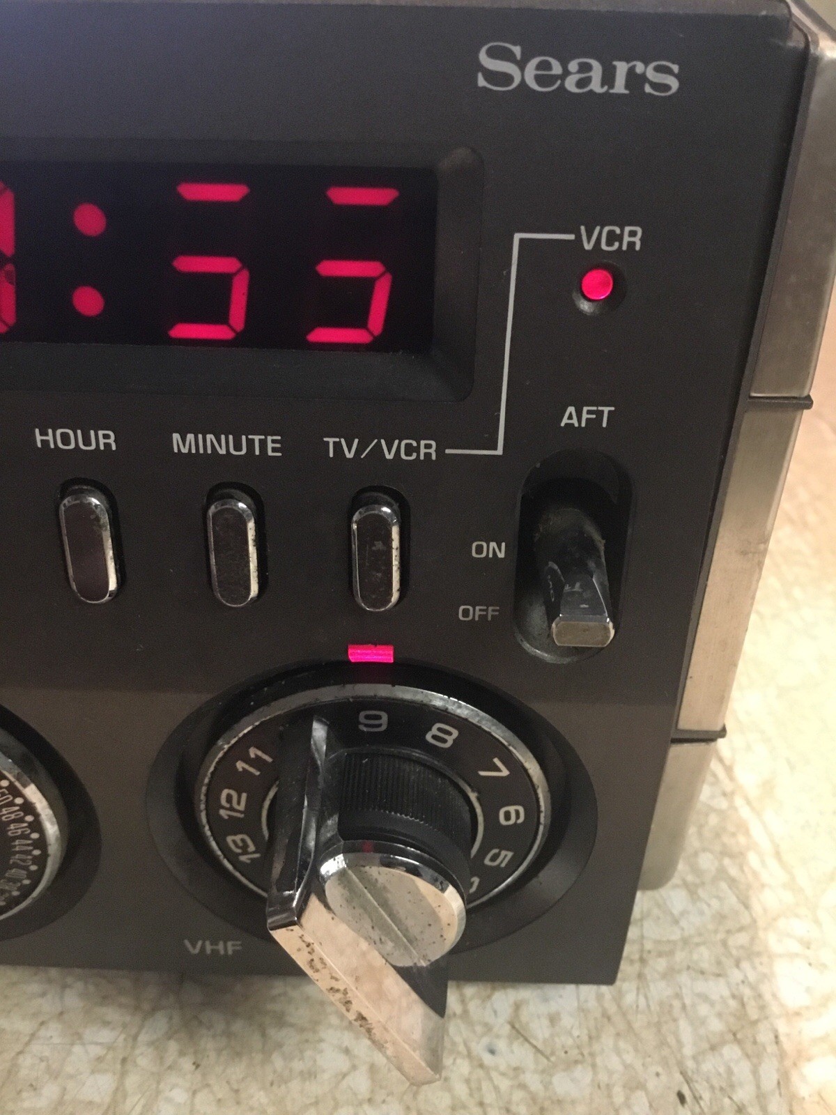 Sears Betavision VCR & Case & Video Tuner Clock VHF/UHF POWER UP RARE 1980 Lot