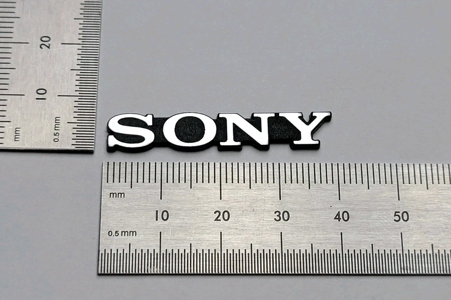 SONY PVM Models Television Badge Logo Label Premium Acrylic With 3M Adhesive