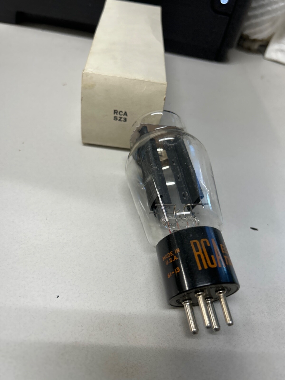 NOS Vintage ELECTRON TUBE: 5Z3 RCA Tested