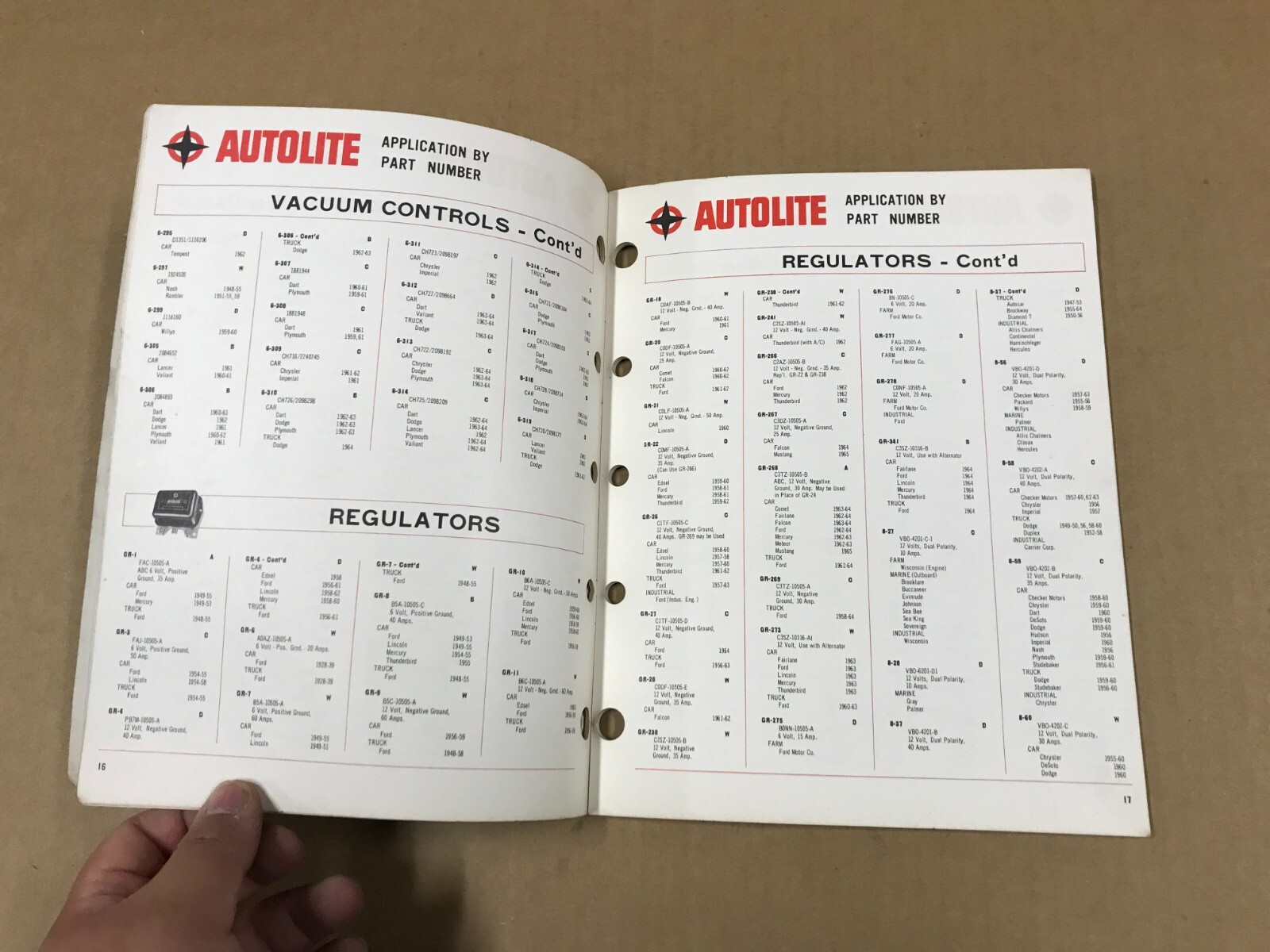 Vintage Autolite Electrical Parts Buyer’s Guide