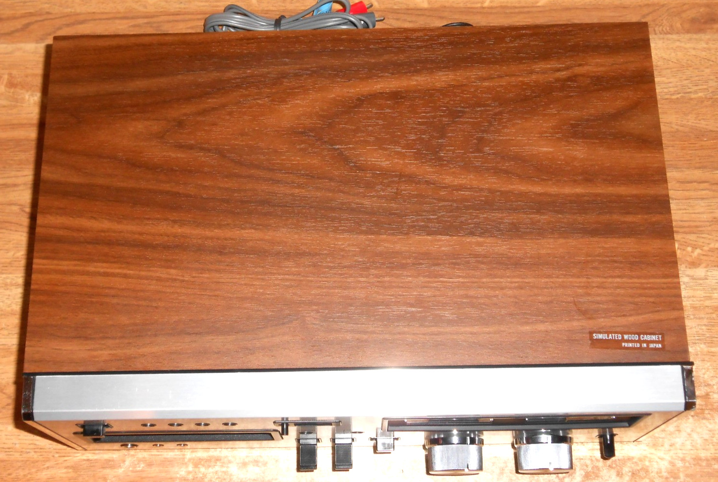 PANASONIC 8-TRACK STEREO PLAYER/RECORDER RS-808 FANTASTIC CONDITION & WORKS GOOD