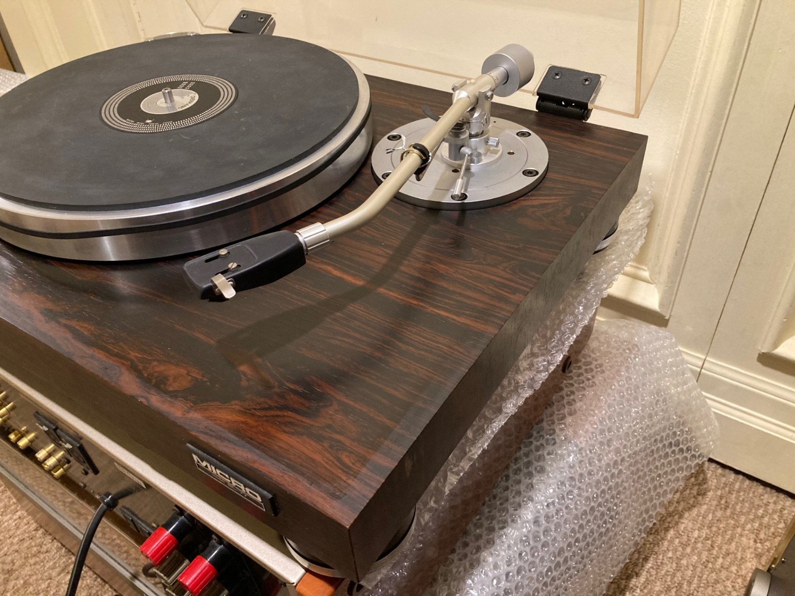 Micro Seiki BL-77 turntable with Fidelity Research tonearm