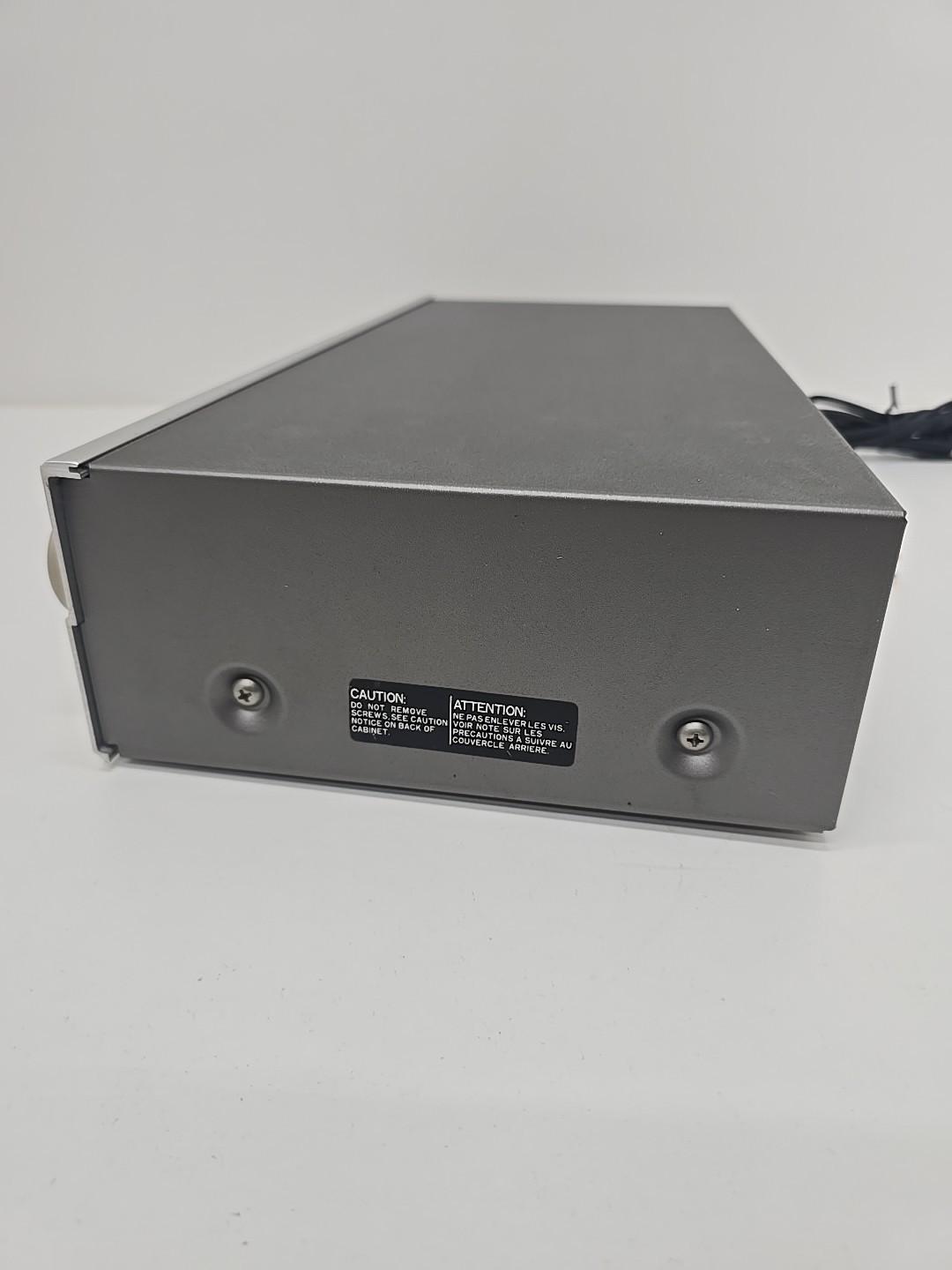 1981 H.H. Scott Electronics 528T AM/FM Stereo Tuner Component tested