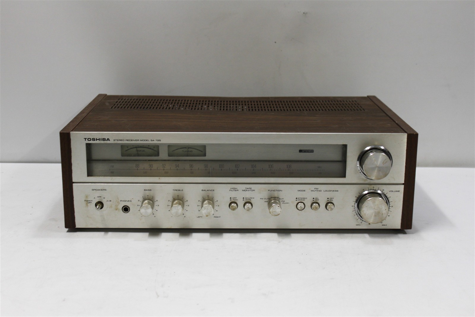 Vintage Toshiba SA-725 Vintage AM/FM Stereo Receiver Tested and Working