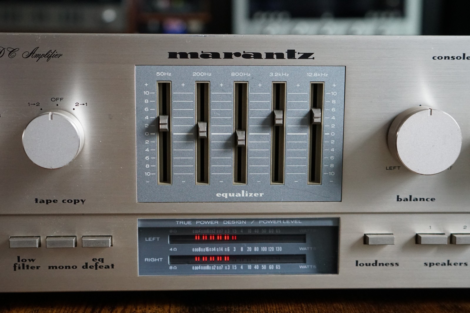 Vintage Marantz MA 600 DC Amplifier works but read description* Marantz PM500
