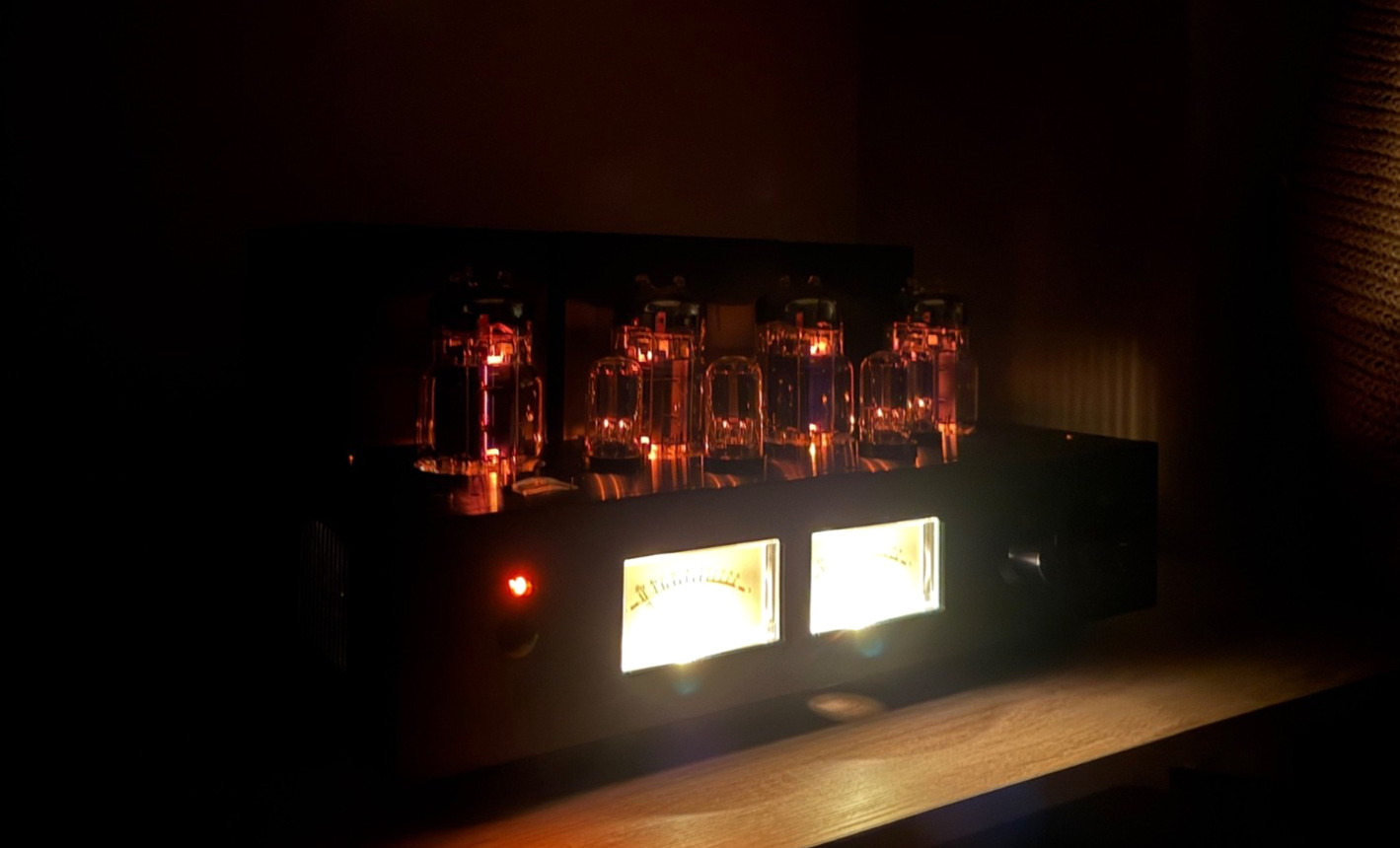Custom Handcrafted 6C33C 6S33S Push-Pull Tube Amplifier Class A 2x12W High-End