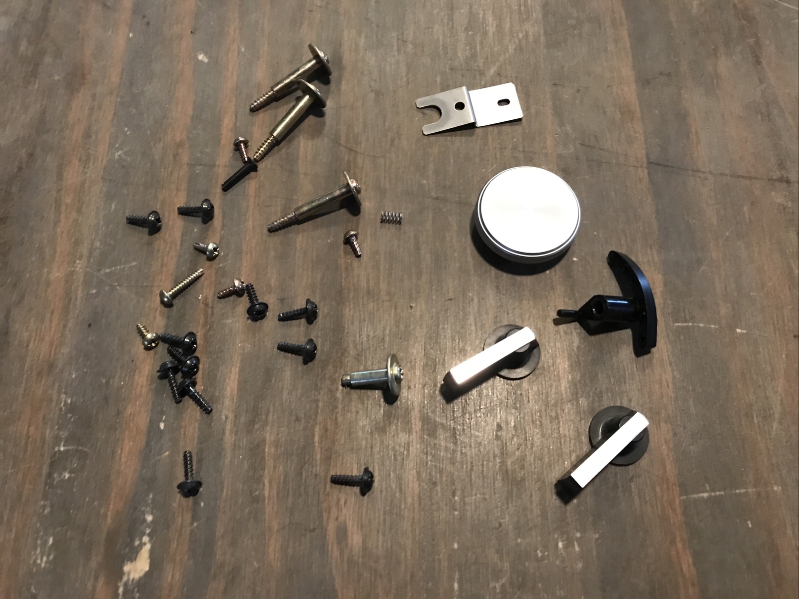 JVC LA-11 Turntable Parts Screws Knob Spring