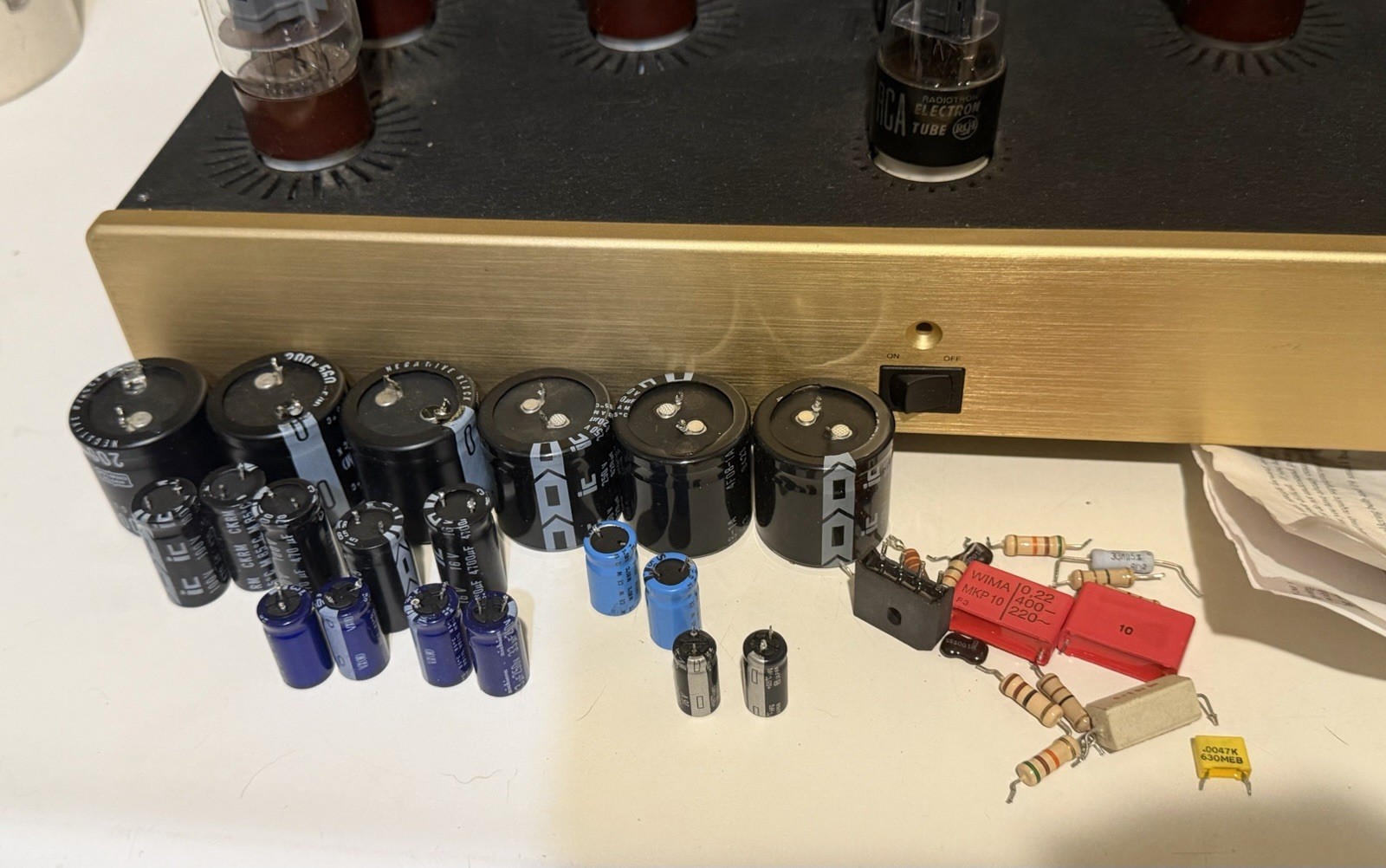 Golden Tube Audio SE-40 Power Amplifier W/ Sonic Craft Upgrade!