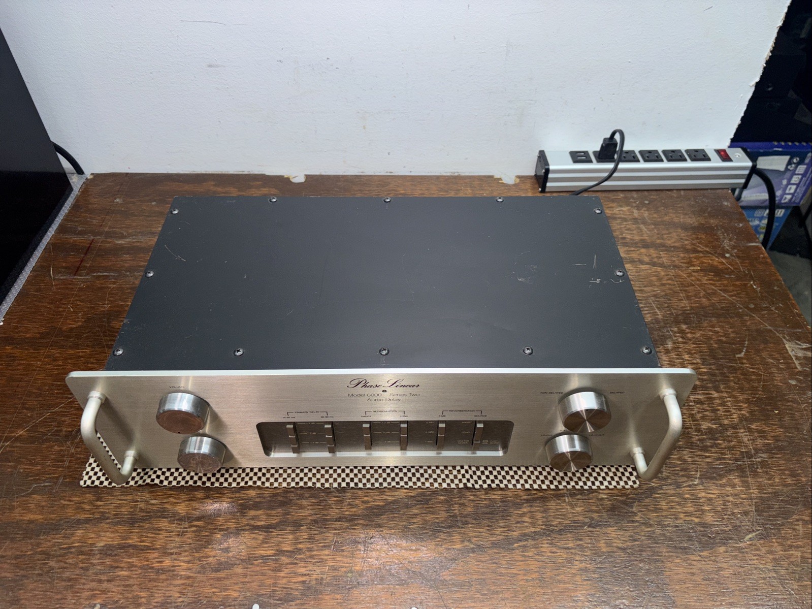 Phase Linear Audio Delay Model 6000 Series Two W/ Rack Handles – Works -Original