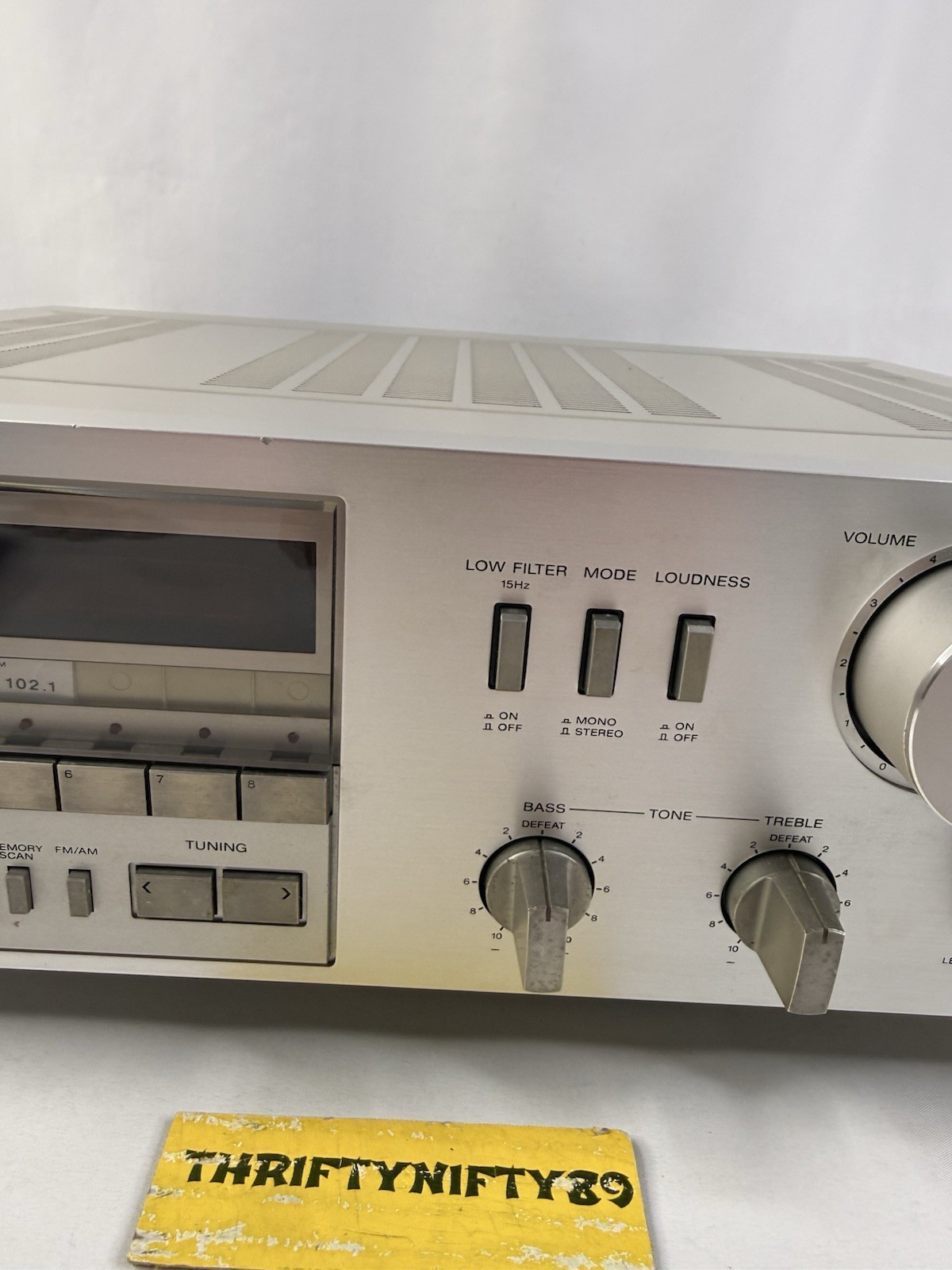 Vintage 1981 SONY Stereo Receiver STR-V45 Am Fm Aux Phono 40w Clean 👍