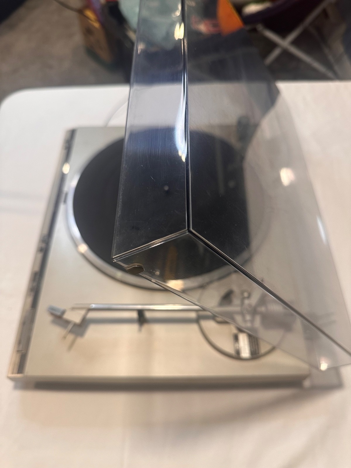 Technics SL-Q350 Quartz Direct Drive Fully Automatic Turntable Tested VG