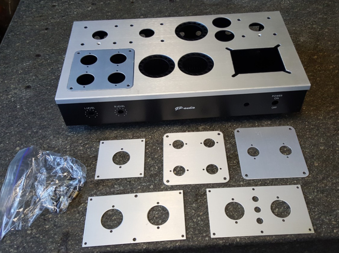 GP-Audio Enclosure/Chassis DIY Stereo 300B/2A3 Singled-Ended DHT Triode Tube Amp