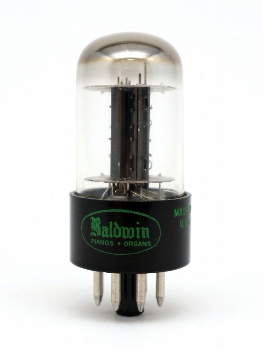 1 Baldwin 6SN7GTB Tube – Late 50’s Audio Twin Triode Made in the USA RetroSound