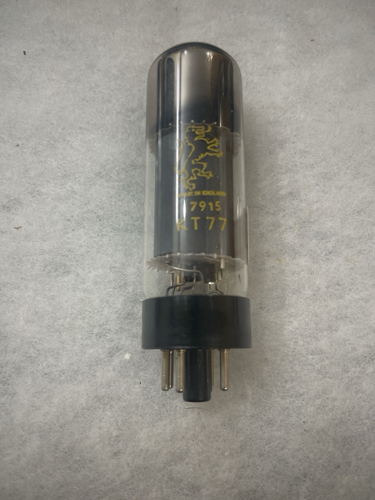 GEC KT77 EL34 OO getter Thin Black Base Excellent Testing Value