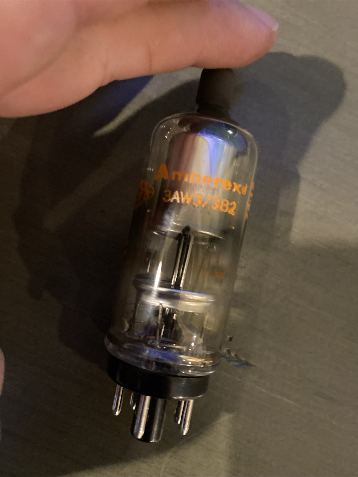 2 Vintage Amperex Tubes – 3aw3/382 And 6BK4C 6EL4A