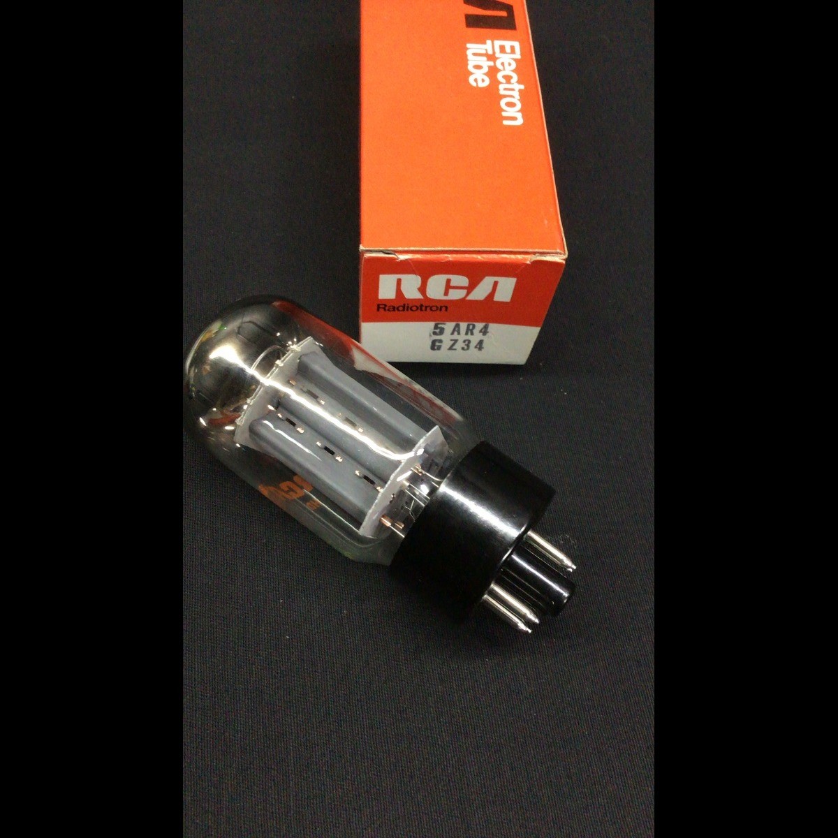 NOS NIB RCA 5AR4 GZ34 Vintage Rectifier VACUUM TUBE Guitar Amp TESTED B.9889