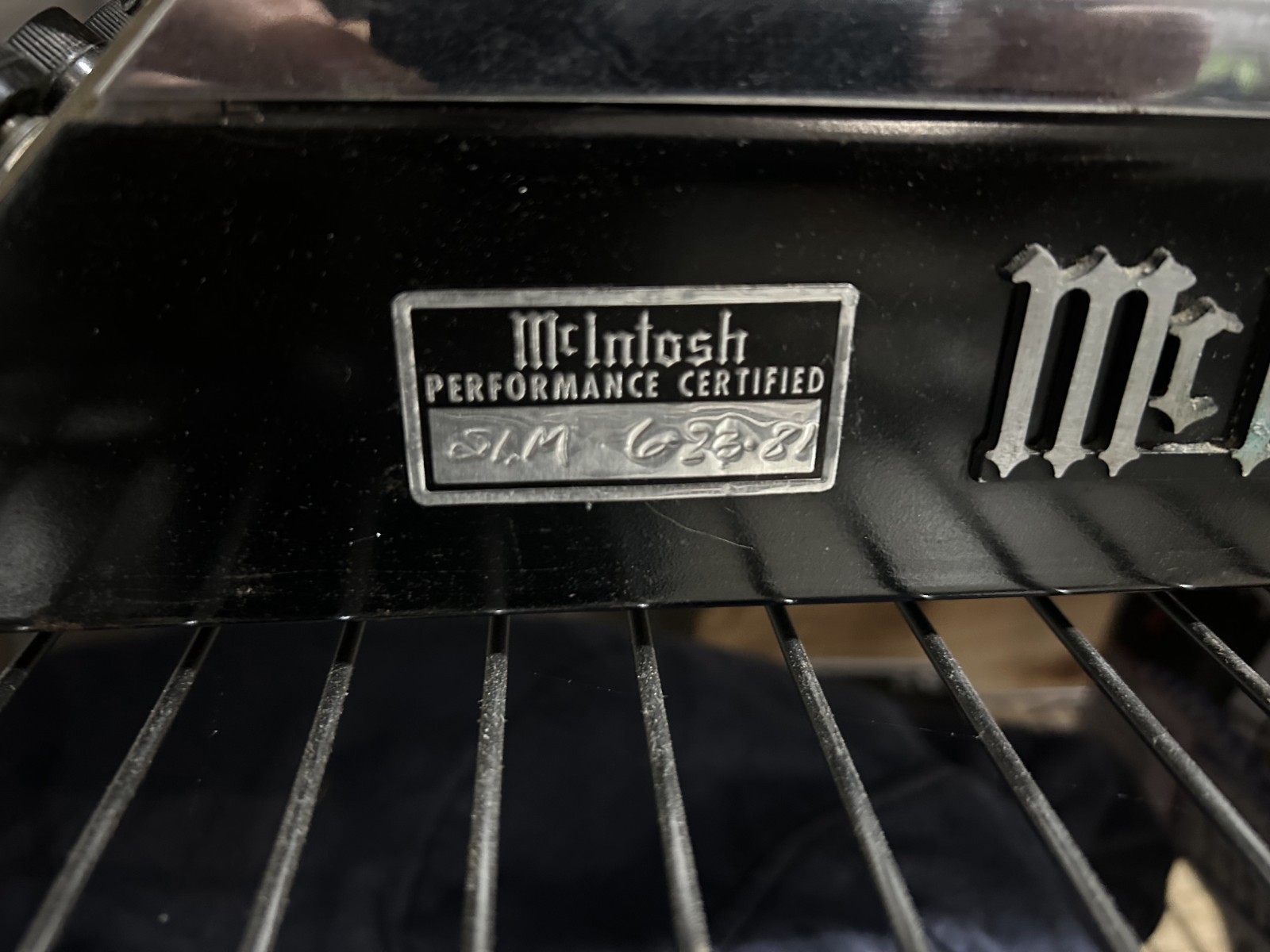 McIntosh MC275 MKI stereo amplifier
