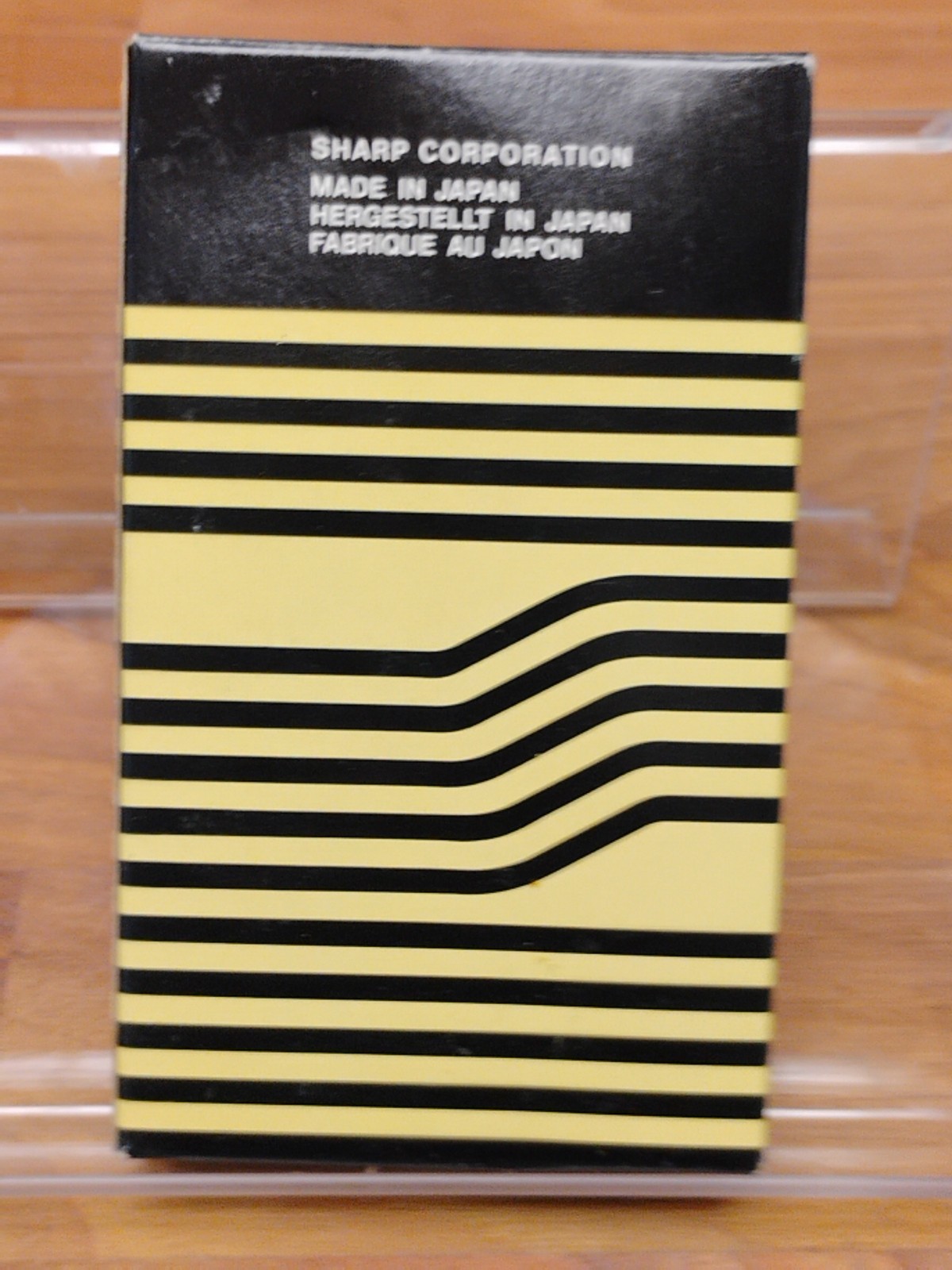 Vintage 1974 Sharp Calculator EL-8024 Leather Case, Manual, Box -Never Used READ