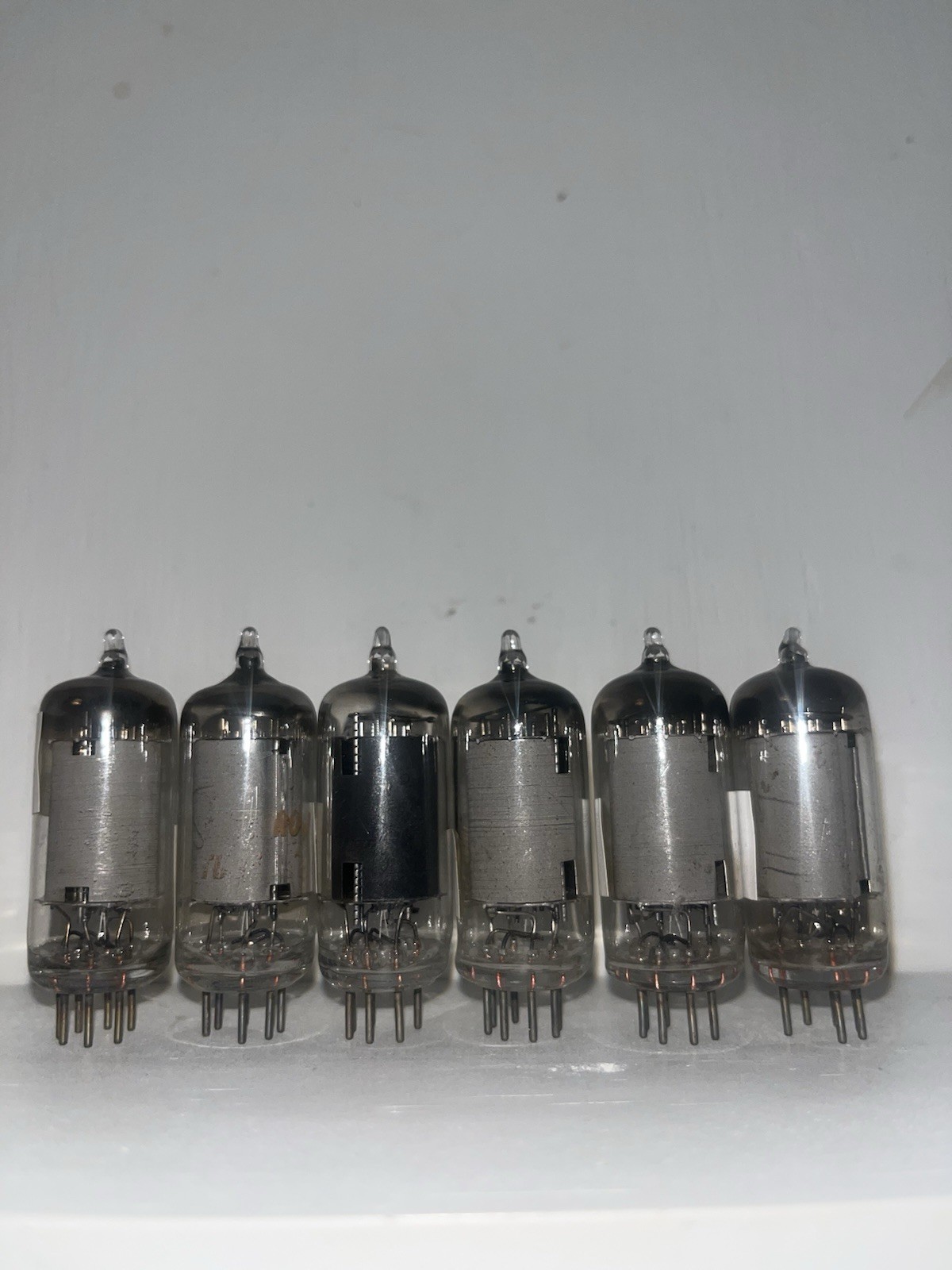 6 Unknown Brand 12BE6 Non Matching Tubes TV7 Good See Photos For Details