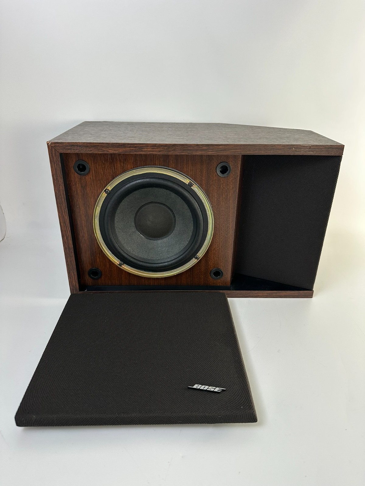 Bose 201 Series II Direct Reflecting Speakers Pair Walnut Tested Working USA