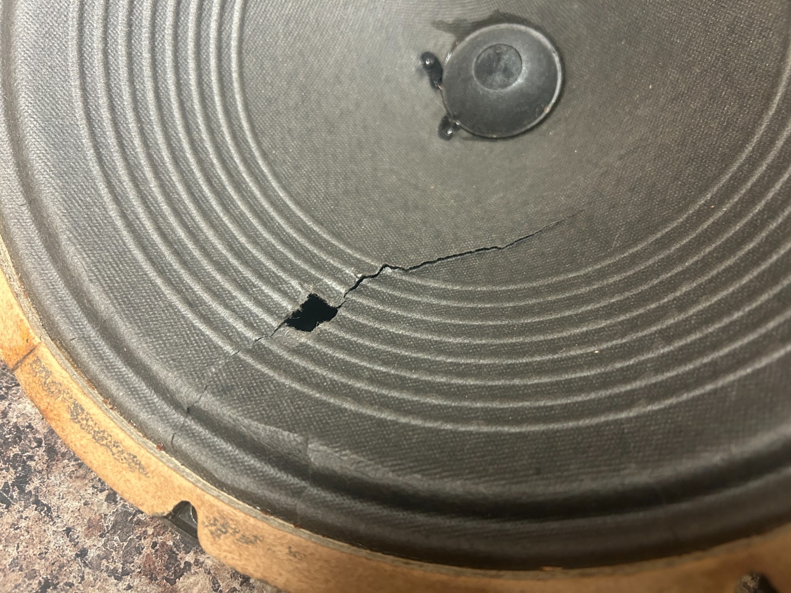 VINTAGE JENSEN P12N 12″ ALNICO-5 INSTRUMENT SPEAKER DRIVER 1957